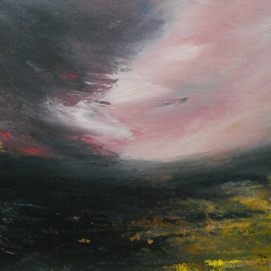 Black Moorland storm