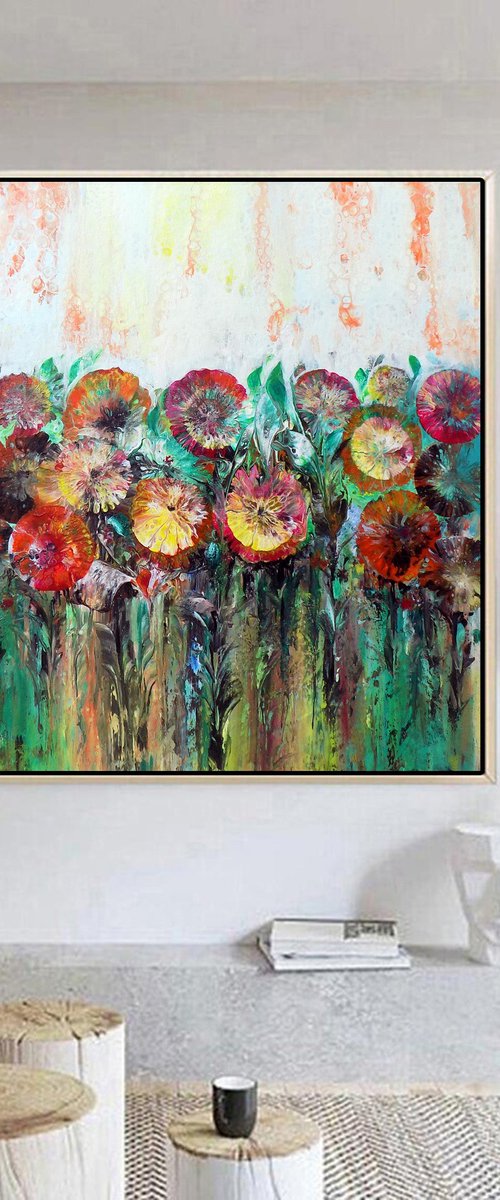 Wild Bloom Symphony by Areti Ampi