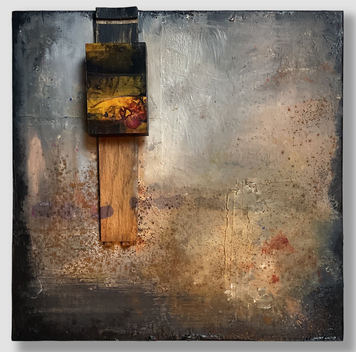 Expressive Painting , The Story By Kathy Morton Stanion, 20 X 20, Artwork For Sale On Artfinder