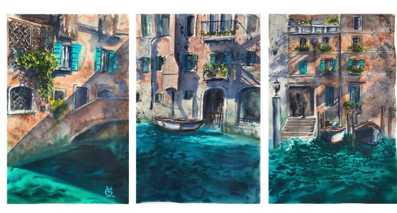 VENICE - triptych