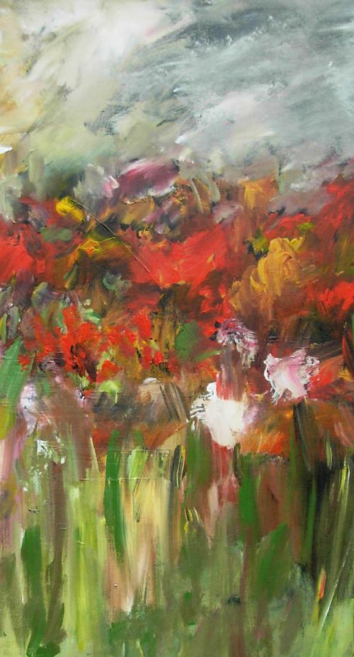 An English Country Garden by Jan Rippingham