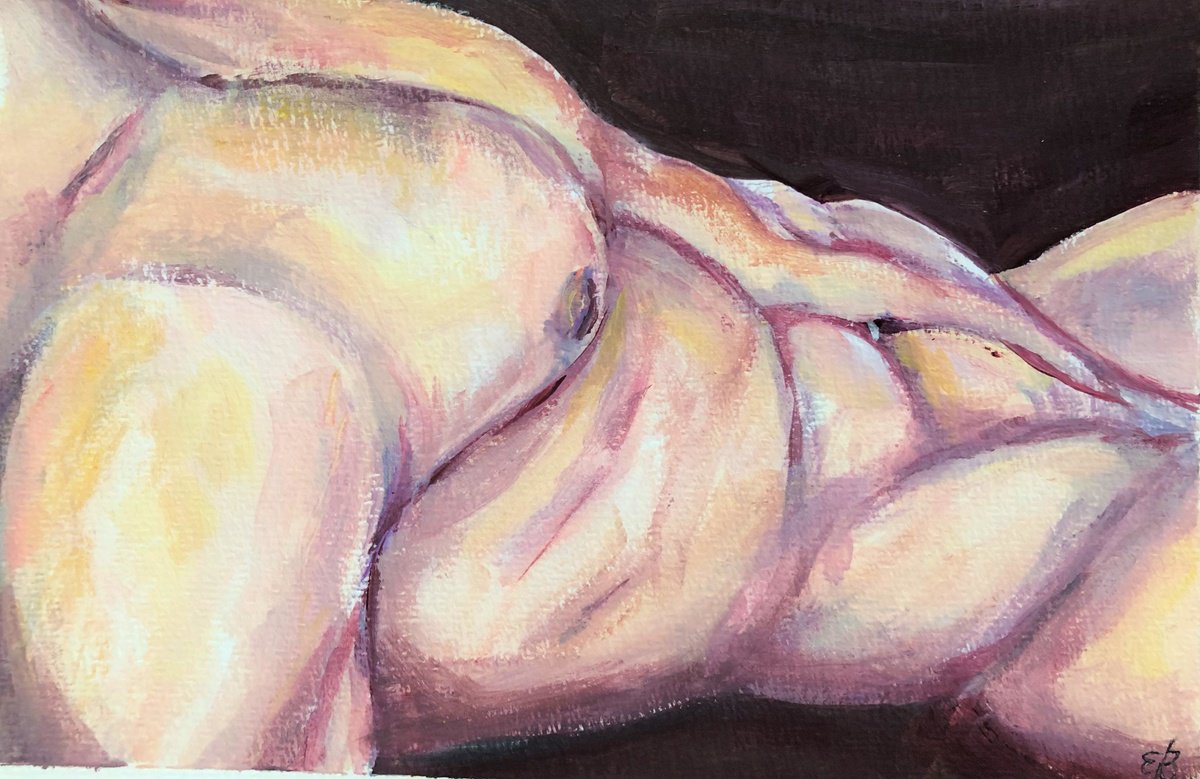 Male torso by Lena Smirnova