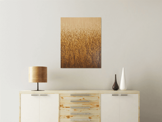 Sunlit Wheat - Color Field