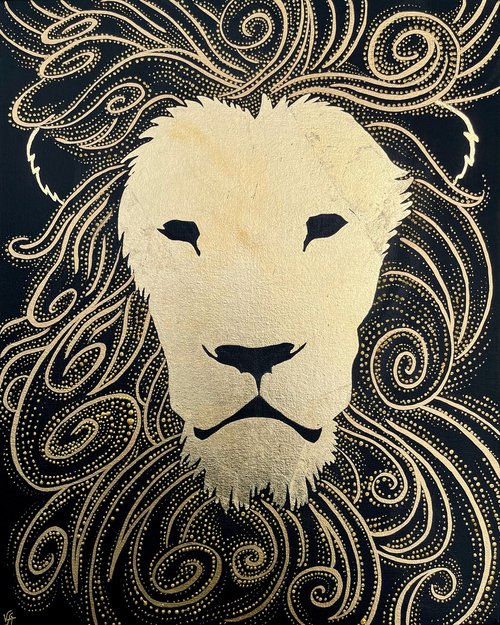 Lion spirit by Alona Vakhmistrova
