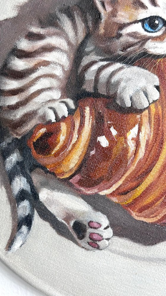 On a Croissant Plate