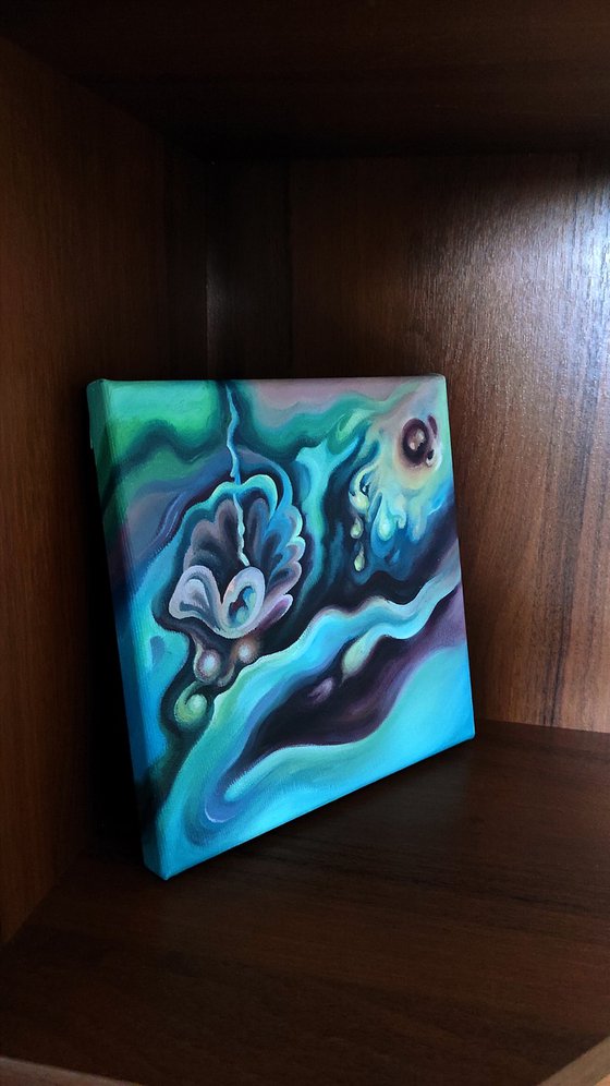 Diamond Waves. Triptych