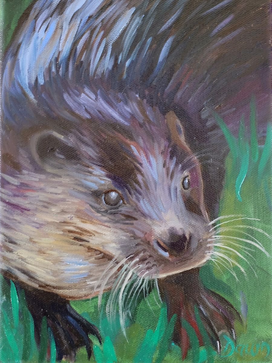 Lottie the Otter by Dawn Rodger by Dawn Rodger