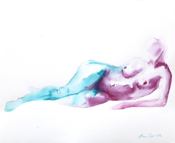 Nude painting "In Fluid Form XXII"
