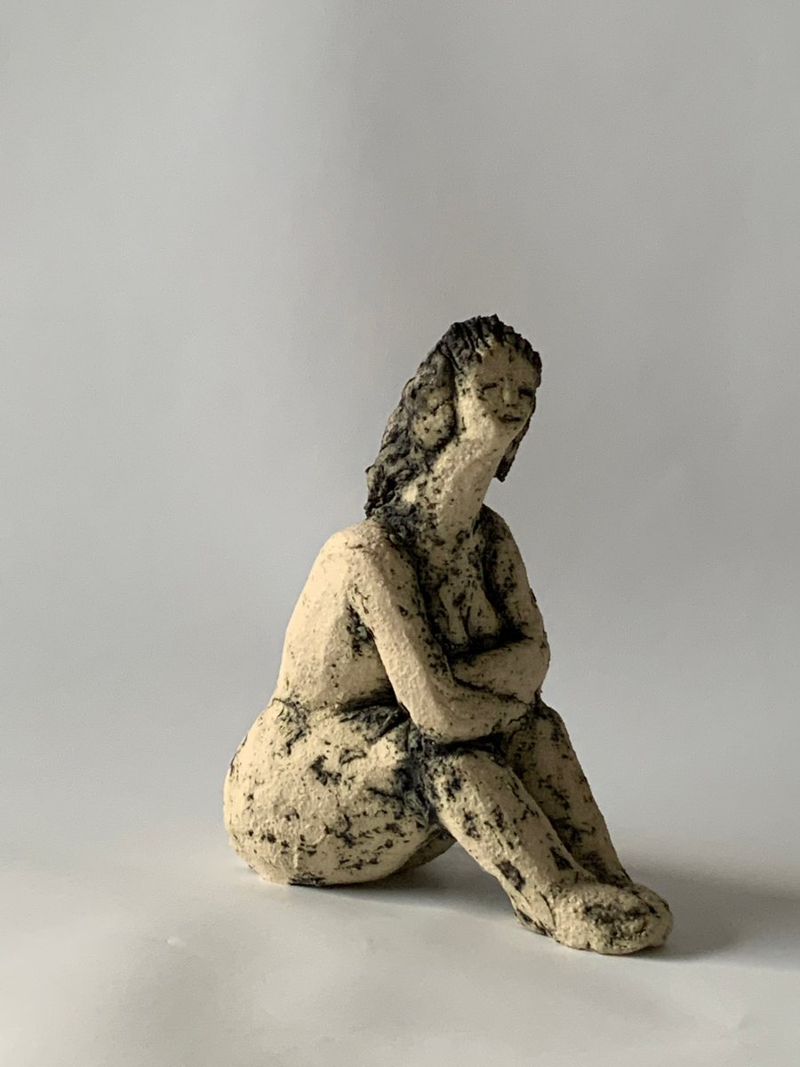 Seated Figure by Eilean Eland