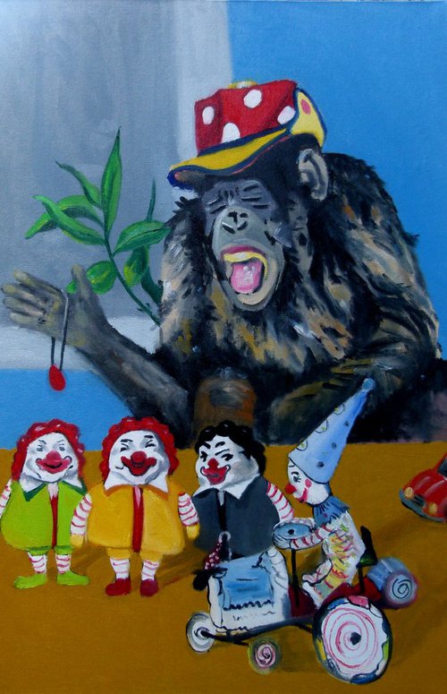 Clown by Soso Kumsiashvili