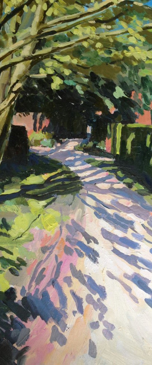 Path to St.Marys Wimbledon by Katharine Rowe