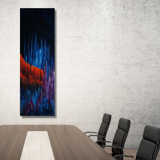 Asgard (50 x 150 cm) XXL vertical (20 x 60 inches) oil