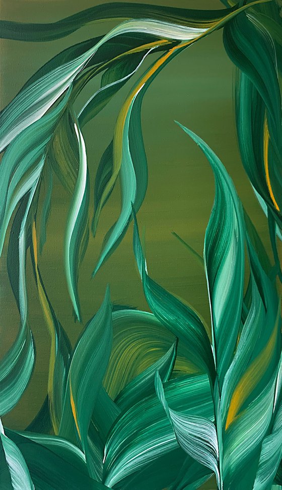 Exotic Tropical Leaves