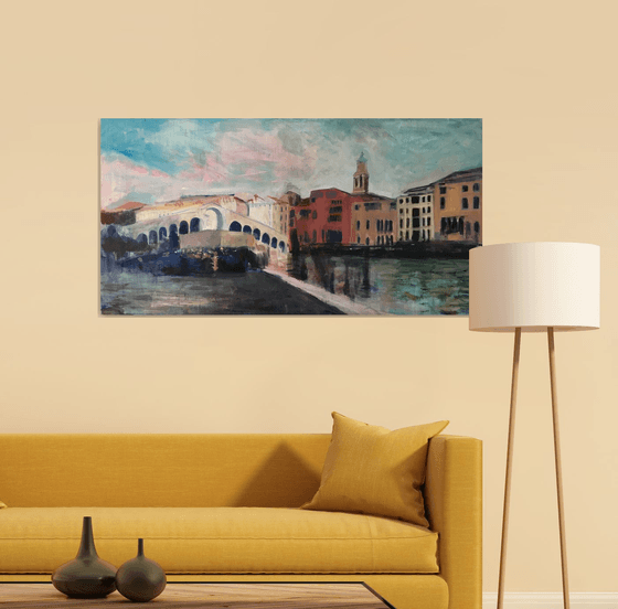 By the Rialto Bridge