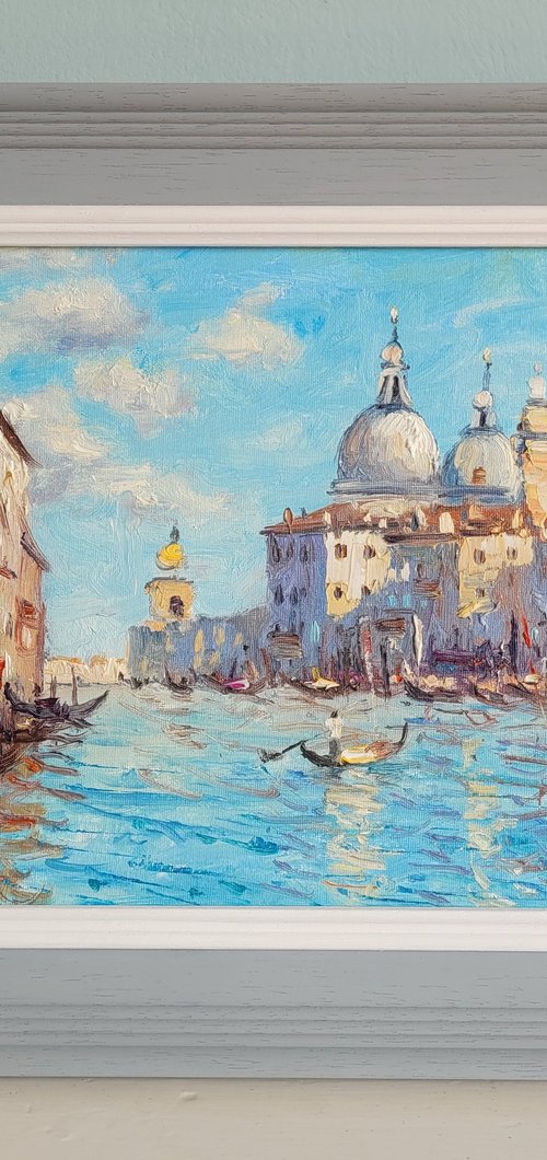Venice Grand Canal by Roberto Ponte