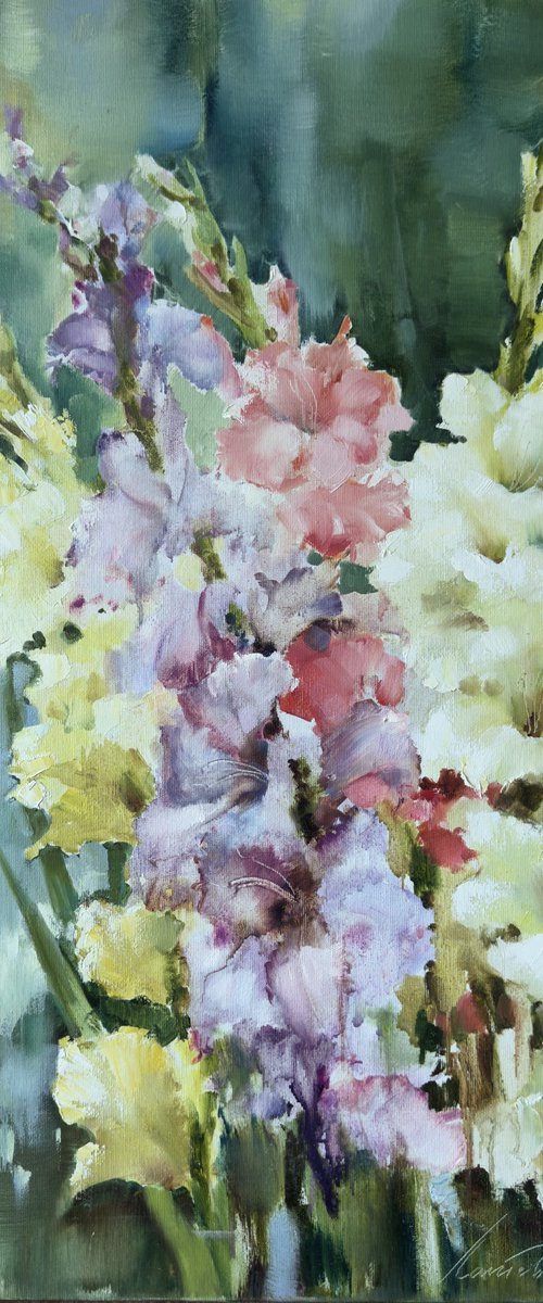 Dance of Flowers 2 by Olha Laptieva