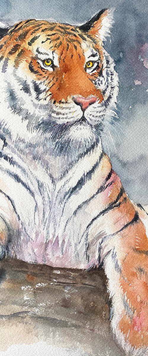 Bengal Majesty-Tiger by Arti Chauhan