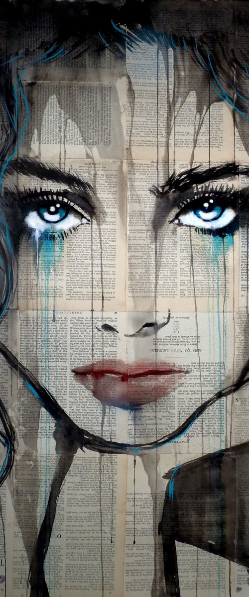 BLUE AQUA by Loui Jover