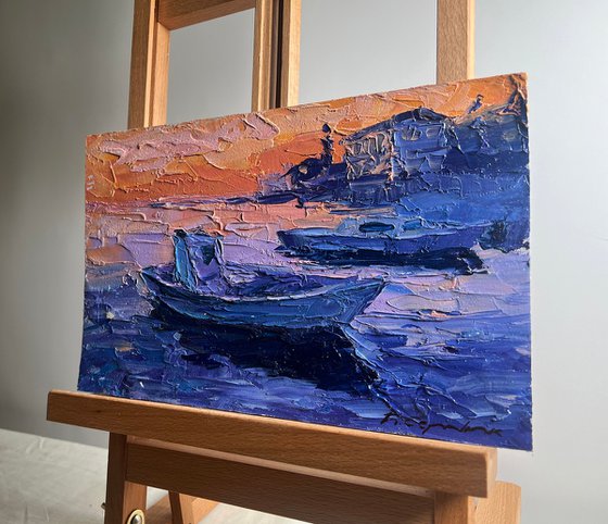 Romantic Evening by the River