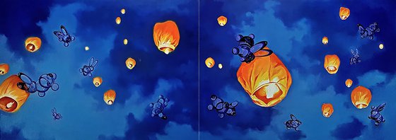 Celestial Empire - (Diptych)