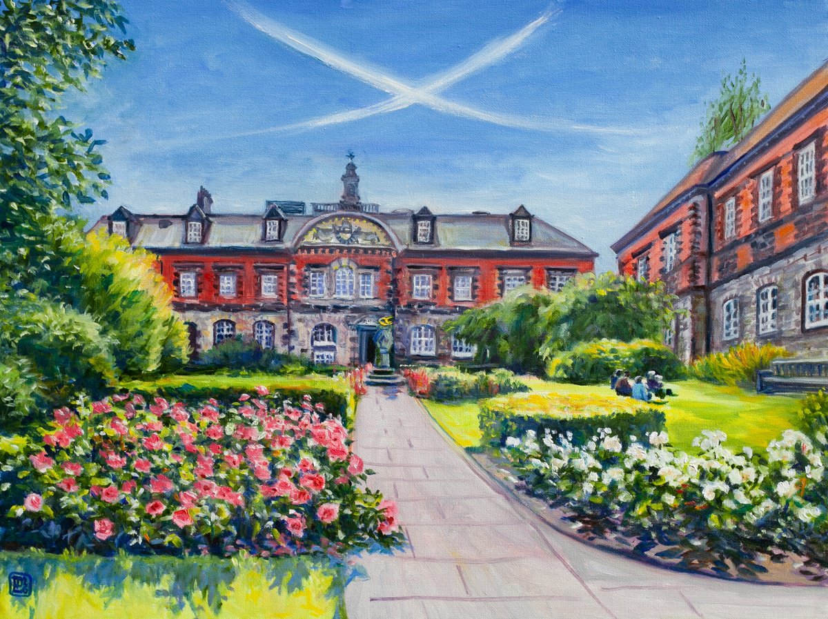 Expressive Oil Painting , University Of Dundee By Liudmila Pisliakova, 16 X 12, Artwork For Sale On Artfinder