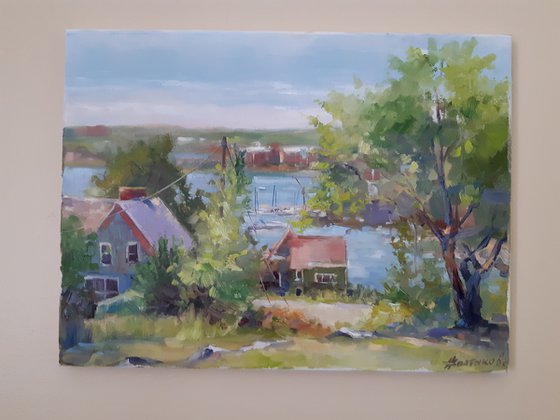 Plein air at Scott Manor