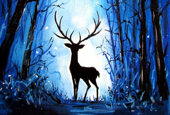 Deer in the forest