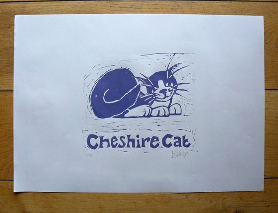 Cheshire Cat 01 - Purple
