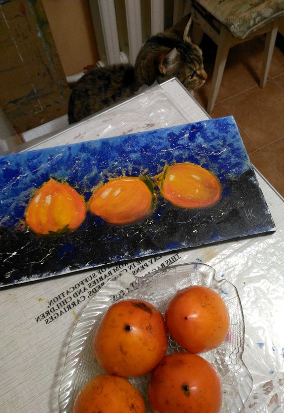 Persimmons Painting