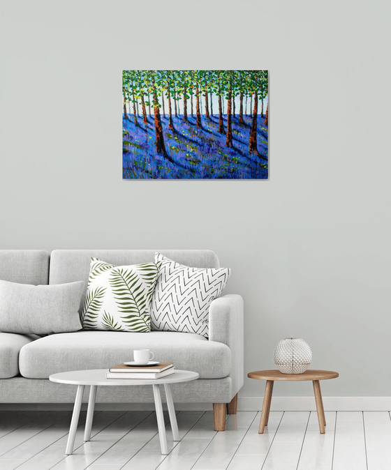 Bluebell wood V