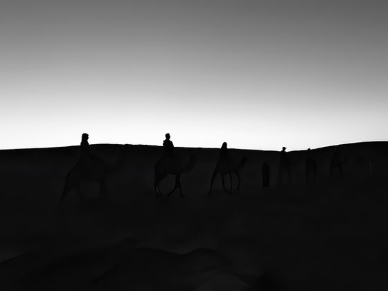 ALONG THE SAHARA ROAD