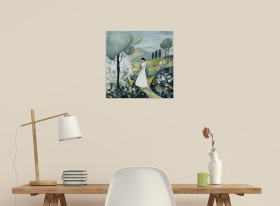 Woman in the Garden