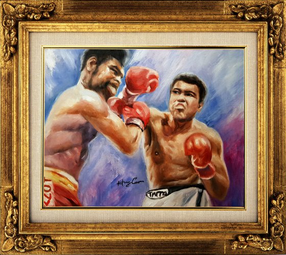 Muhammad Ali, world-renowned boxer