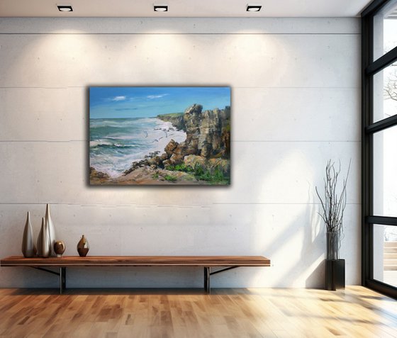 Breath of the Ocean. Sound Beyond the Cliffs