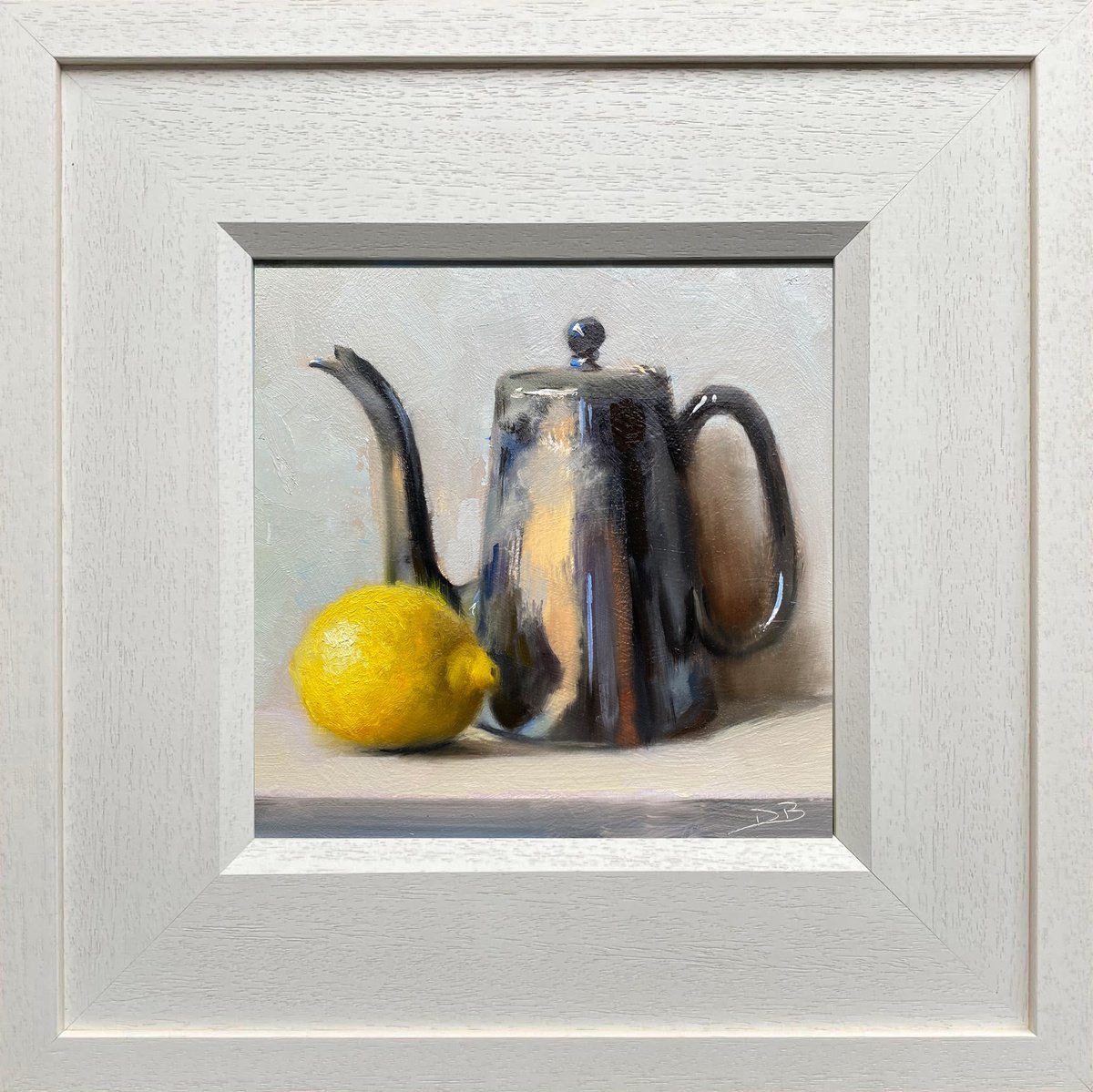 Coffee Pot with Lemon by David Barber