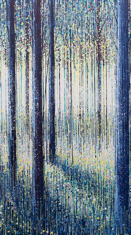 Spring Light Through Forest Trees by Marc Todd