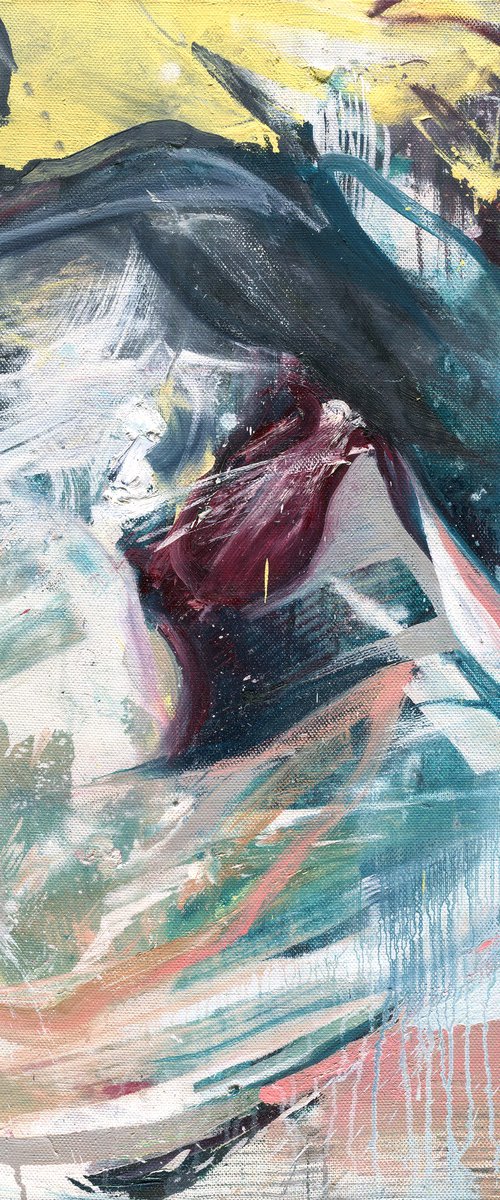 Static Motion (Seated Female Nude) by Grigorii Pavlychev