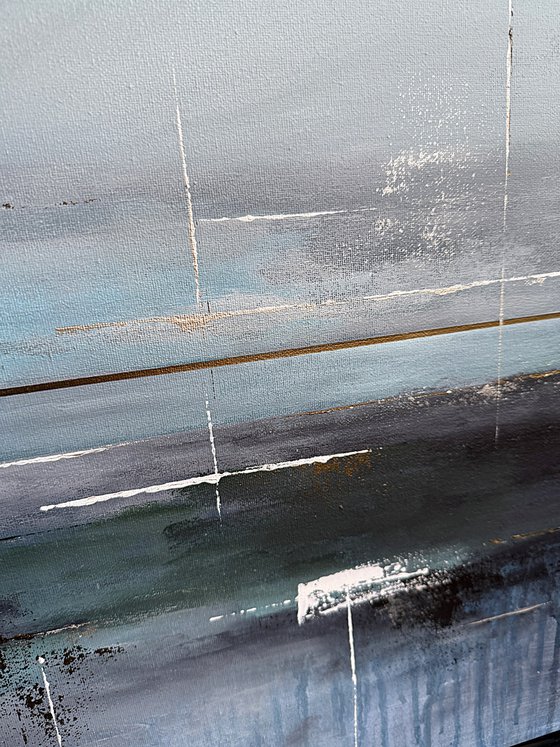 Aligned Stillness Diptych