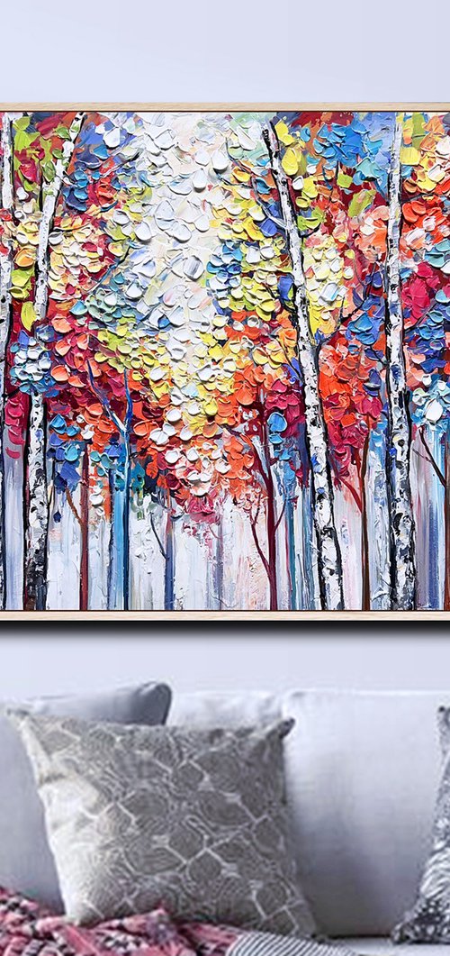 Rainbow Woodlands by Lana Guise