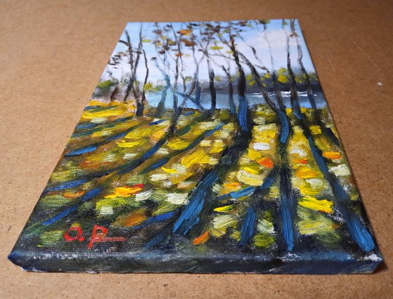 Impression. The last leaf