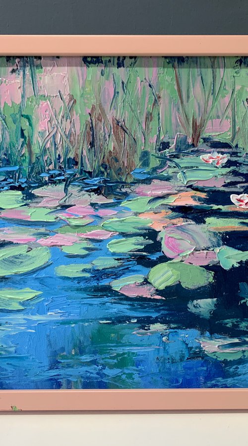 Water Lillies pond. by Vita Schagen