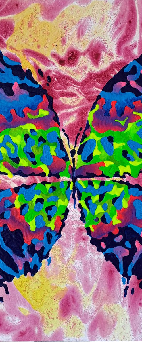 Butterfly «Happy Days» by Mariia Raskin