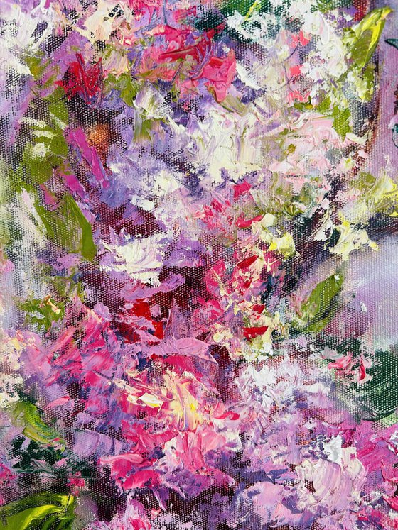 Lilac. Fleeting moment