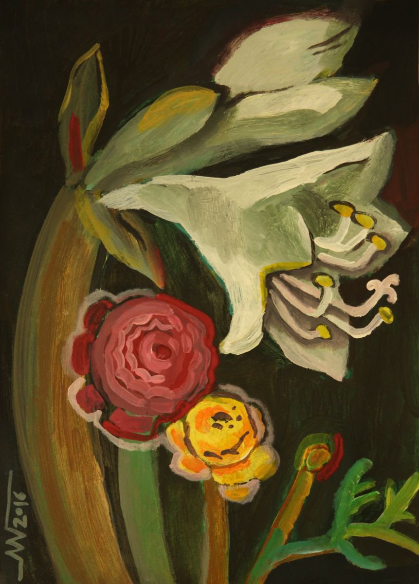 Flowers by Marina Gorkaeva