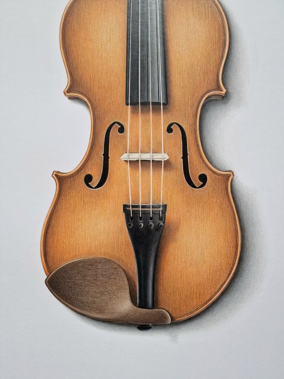 Violin Trompe L'oeil