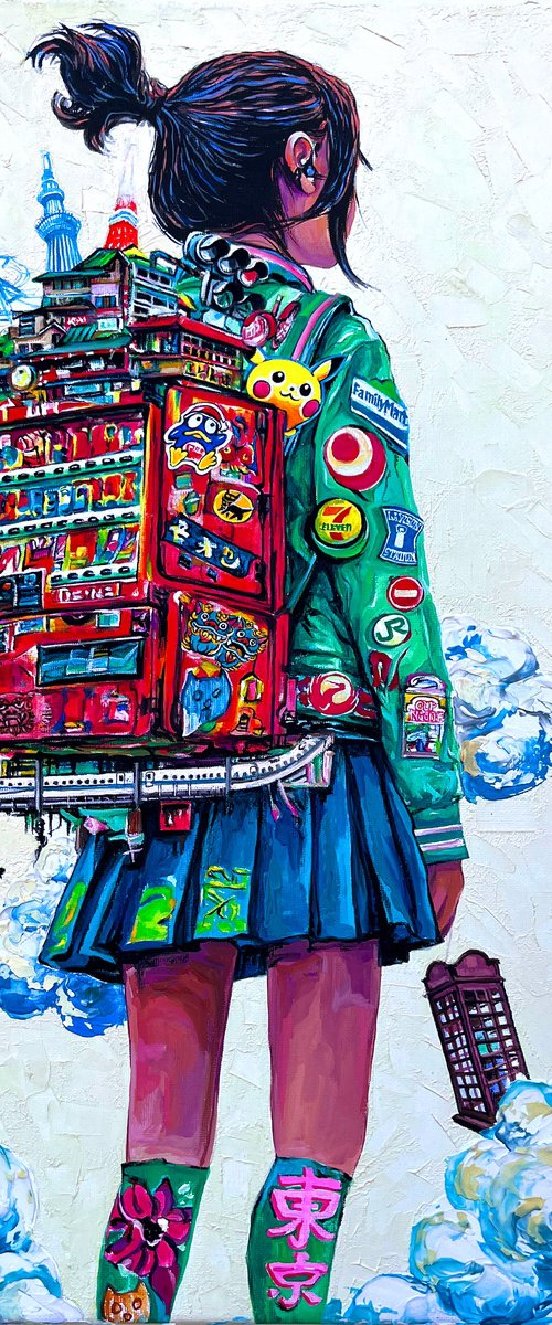 Tokyo School Girl by PAVS