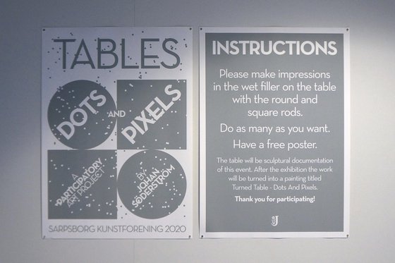 #297 Turned Table - Dots And Pixels