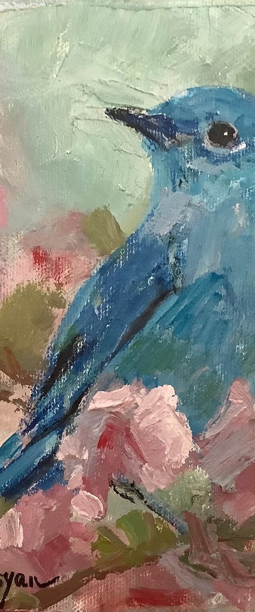 Blue Bird by Lia Matevosyan Haselton
