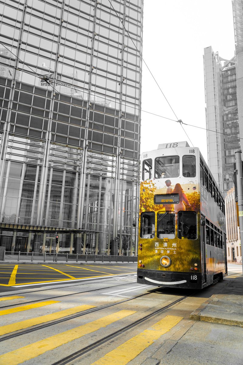 Urban And Pop Cityscapes Photograph By Sergio Capuzzimati, 16 X 24", Leaving Central_Yellow, Original Artwork