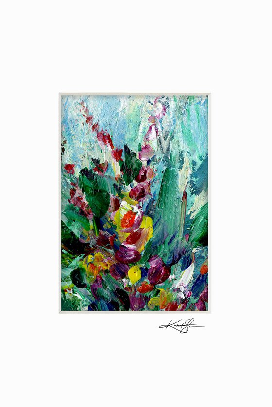 Lost In The Meadow Collection 2 - 3 Floral Paintings by Kathy Morton Stanion